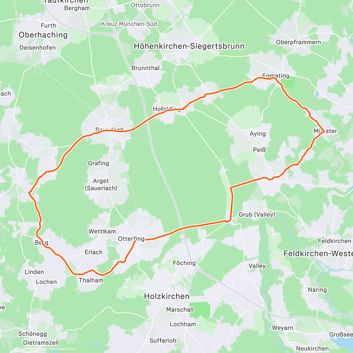 Map of the activity, Danke 2025, ein besonderes Jahr!