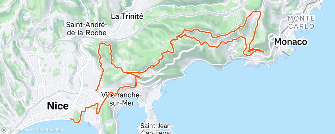 Map of the activity, 21. Etappe TdF 2024