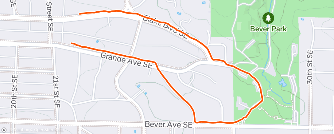 Map of the activity, doggos