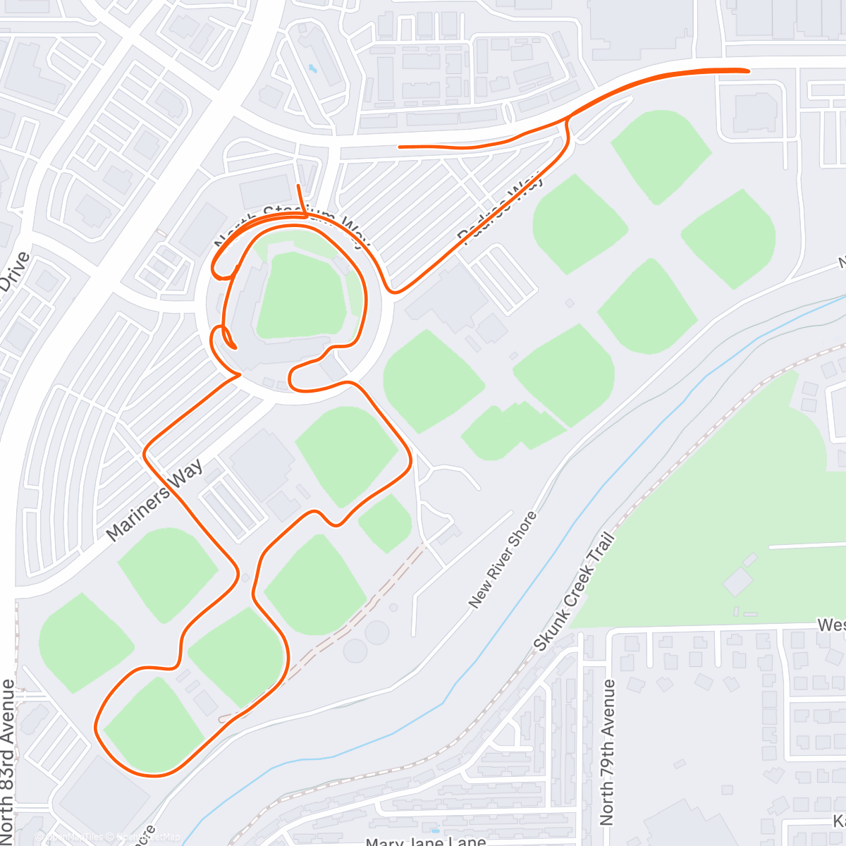 Map of the activity, Across the years preview