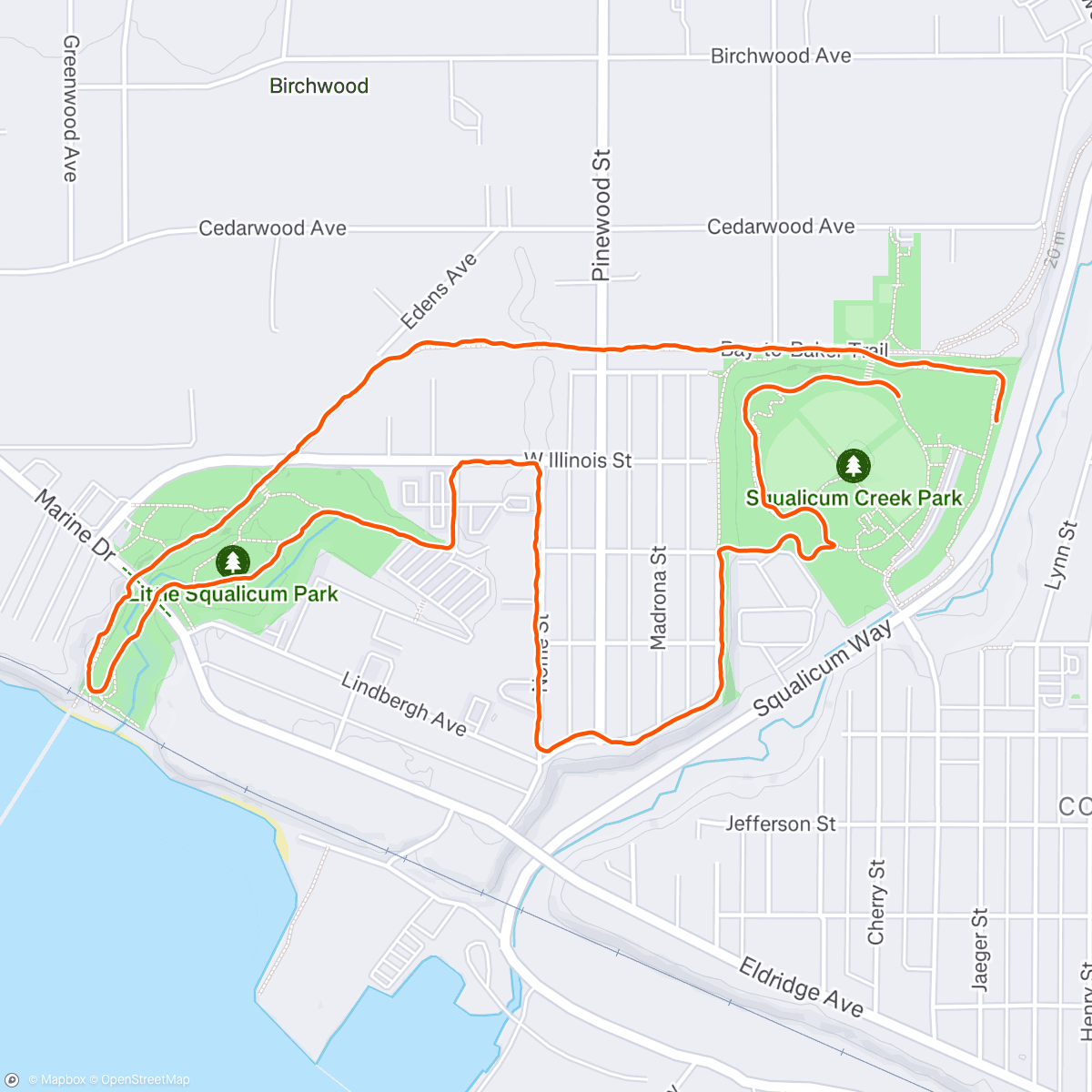 Map of the activity, Turkey Trot 🦃