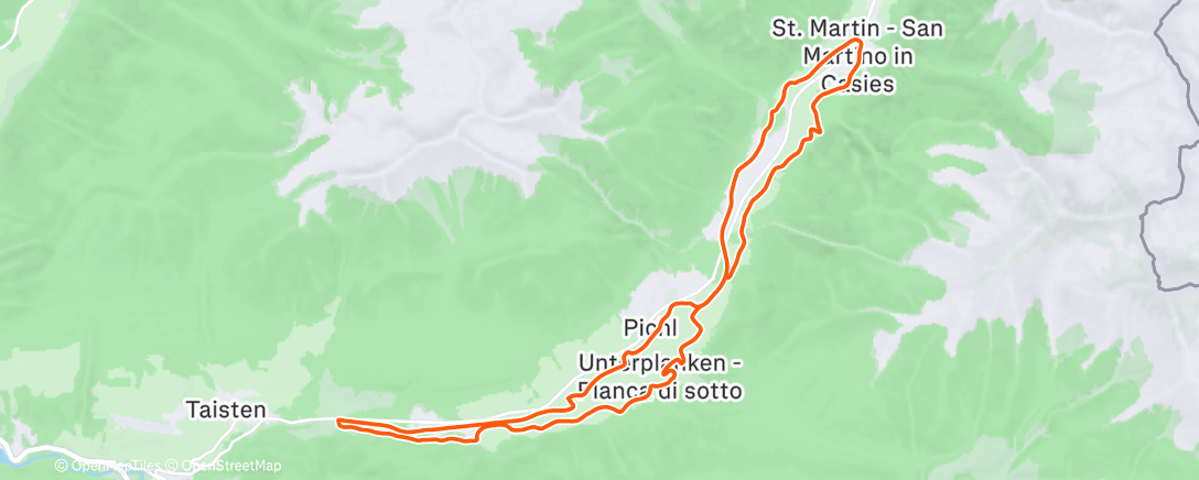 Map of the activity, Vánoční skate🎄🎅