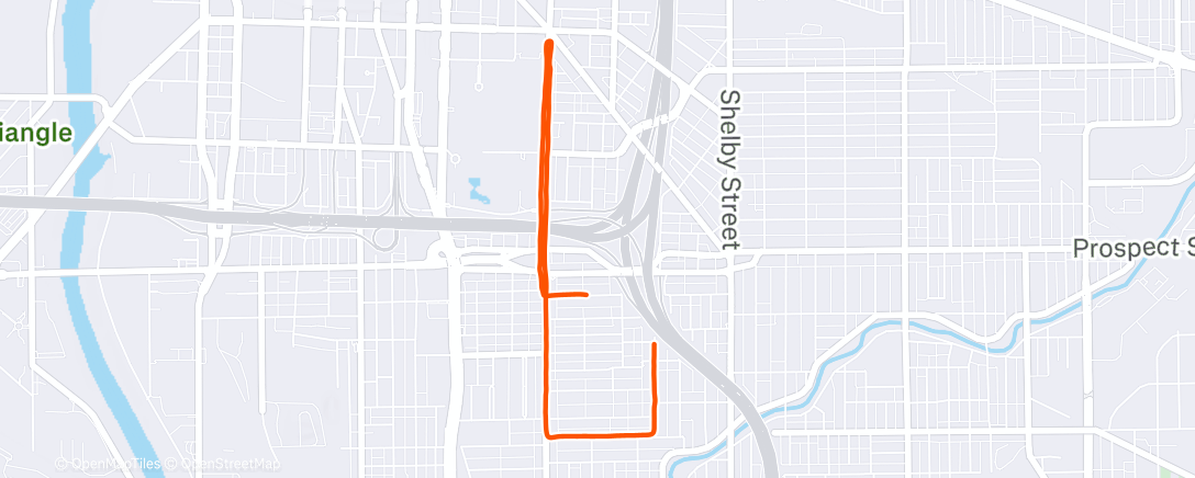 Карта физической активности (Morning Walk)