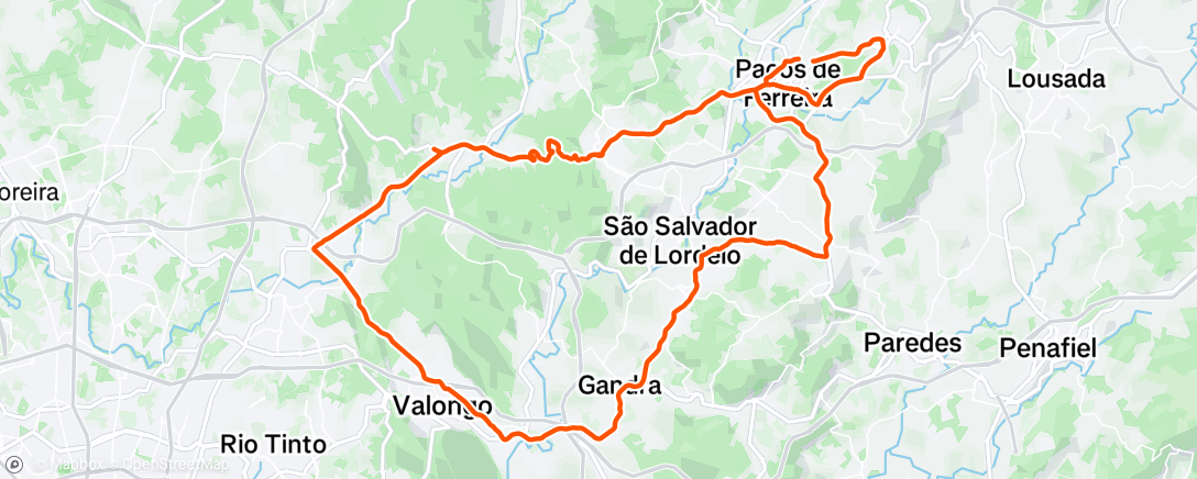 Mapa de la actividad, Volta de bicicleta matinal 🌧🌦