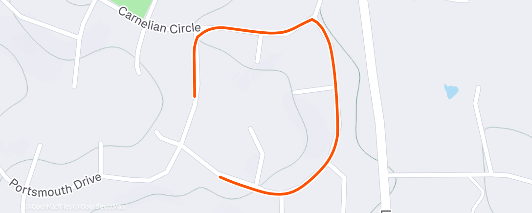 Карта физической активности (Morning Walk)