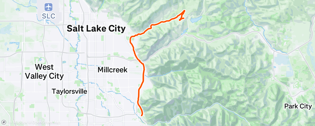 Map of the activity, Morning Ride