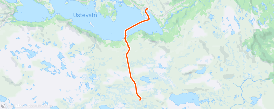 Mapa da atividade, Til Tuva