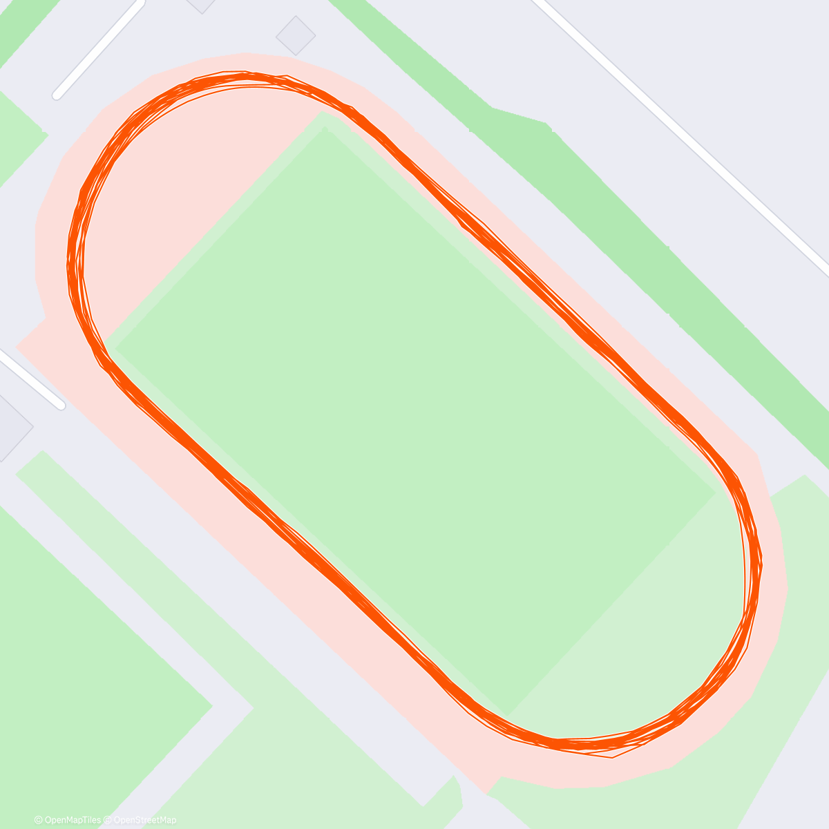 Map of the activity, Intervall helvete.