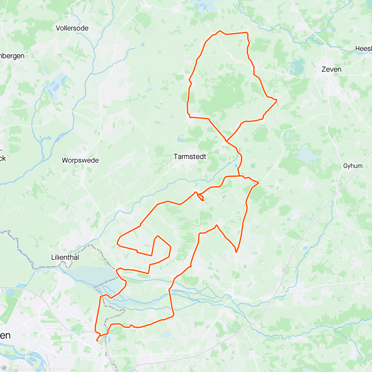 Mapa da atividade, Bremer Schlüssel - RCB RTF