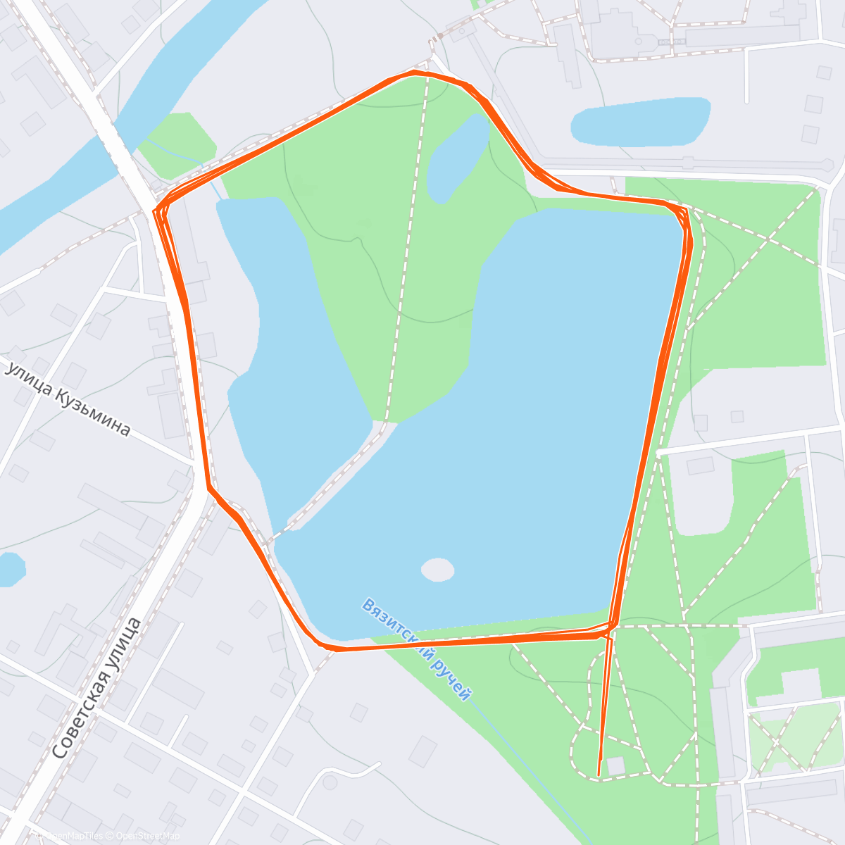 Карта физической активности (Новогодний забег 🥇)