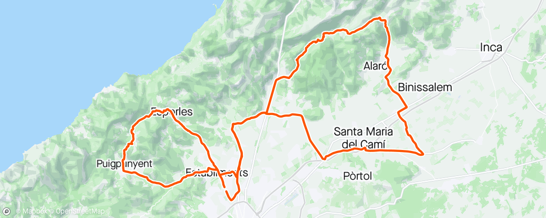 Map of the activity, 🚴‍♂️☀️🌡