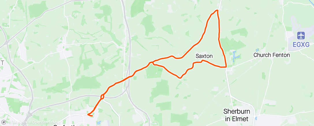Карта физической активности (Saxton circuit with Jude 🚴‍♂️)