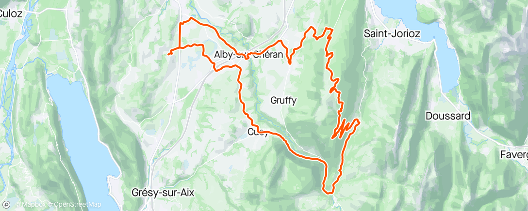 Map of the activity, Semnoz 🌄