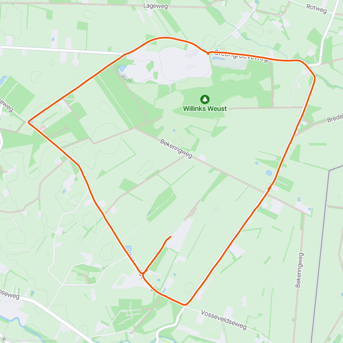 Mapa de la actividad, Zomers rondje in Winterswijk