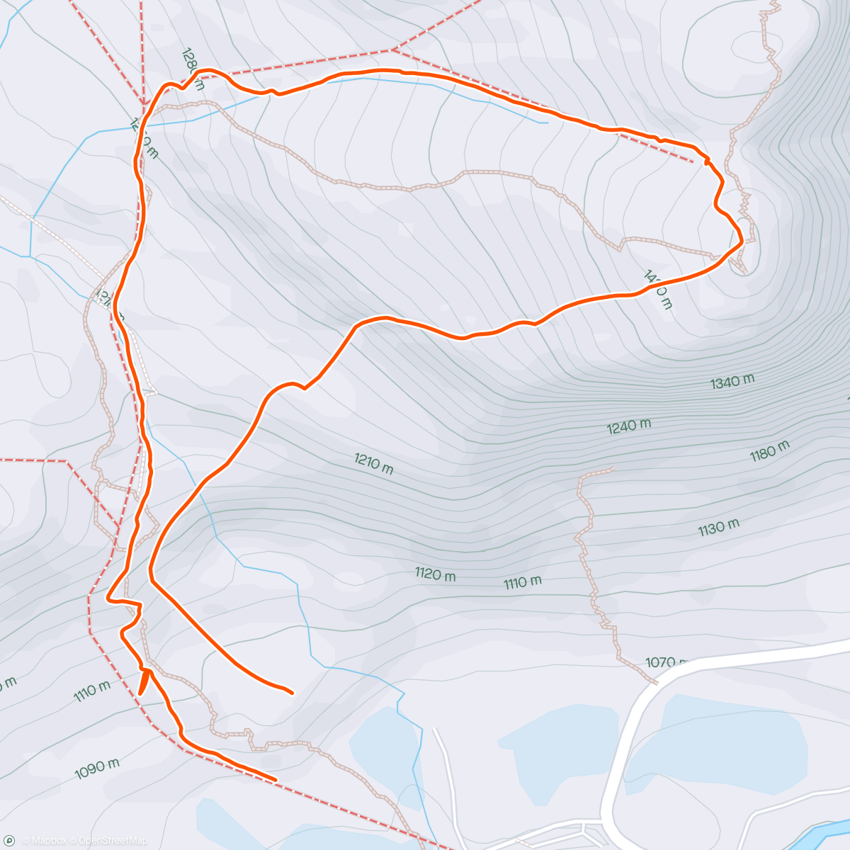 Map of the activity, Kosetur
