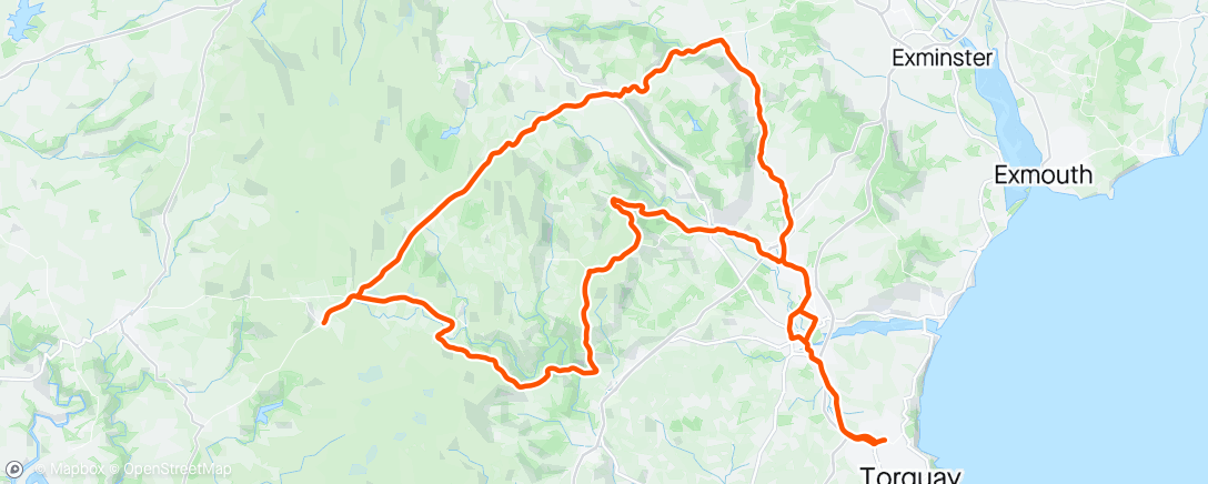 Map of the activity, Dartmoor 😍