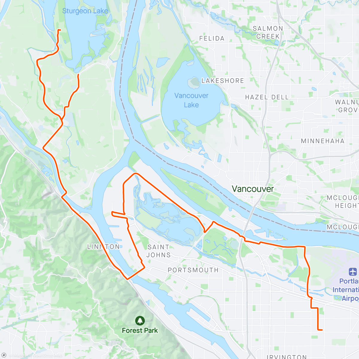 Map of the activity, Sauvie bianche