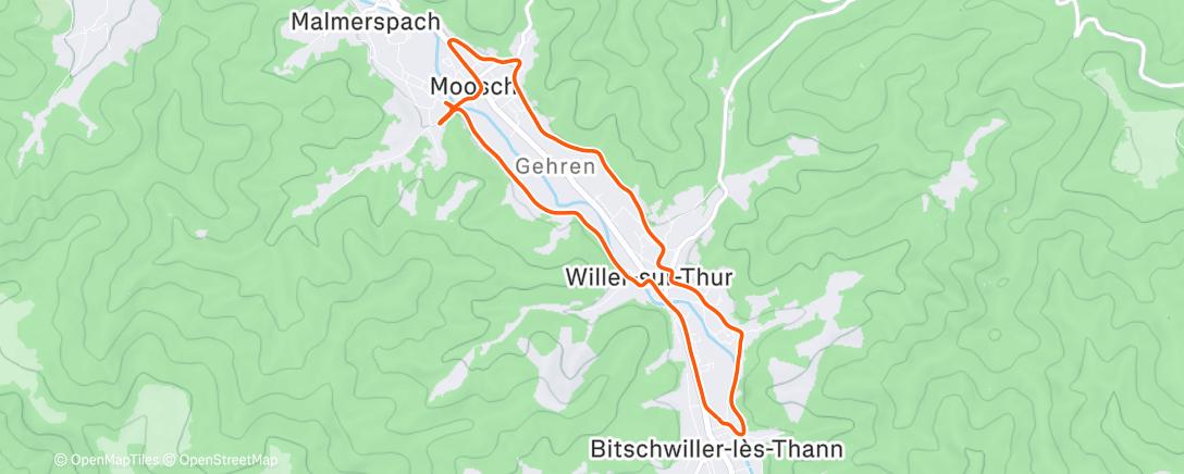 Mapa de la actividad (Première séance de l'année)