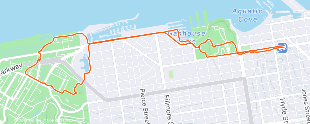 Map of the activity, GO PATS