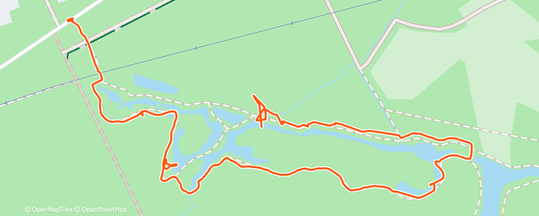 Карта физической активности (Namiddagwandeling)