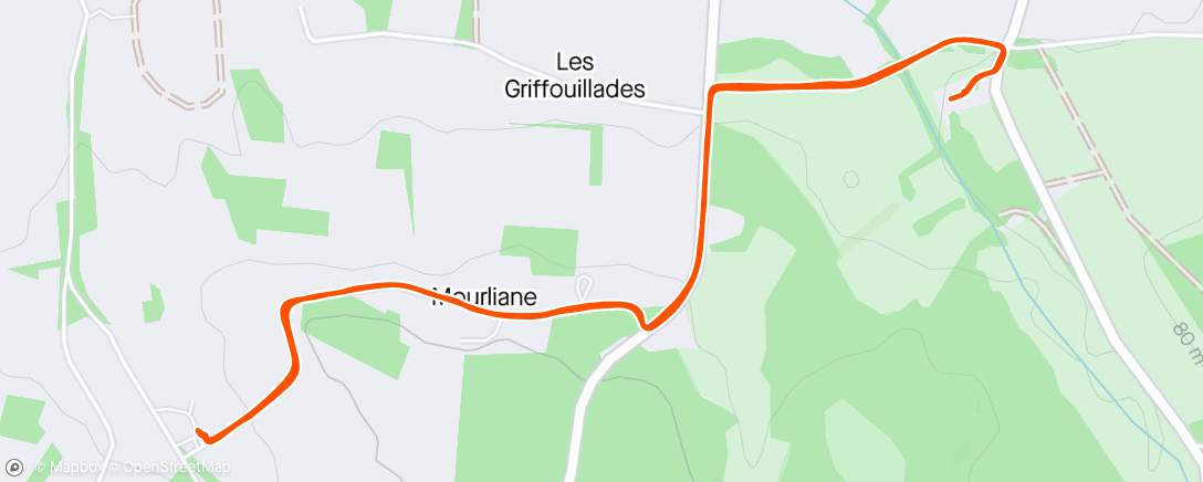 Carte de l'activité Coursinettes