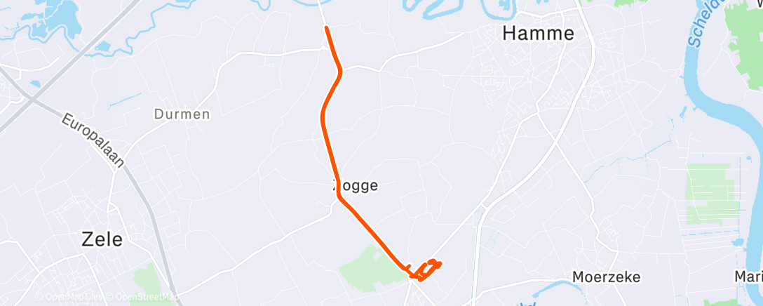 Map of the activity, Namiddagrit