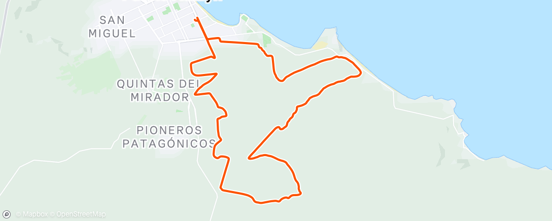 Map of the activity, Morning Ride
