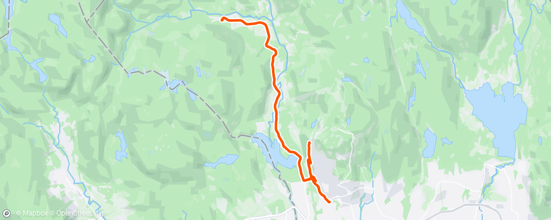Map of the activity, Morning Ride