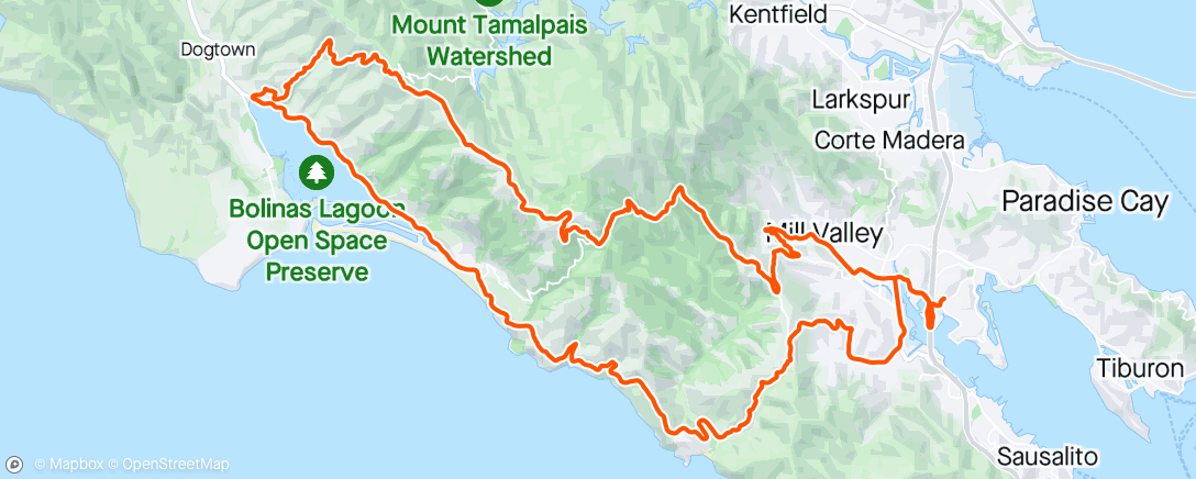 Map of the activity, Bowi California