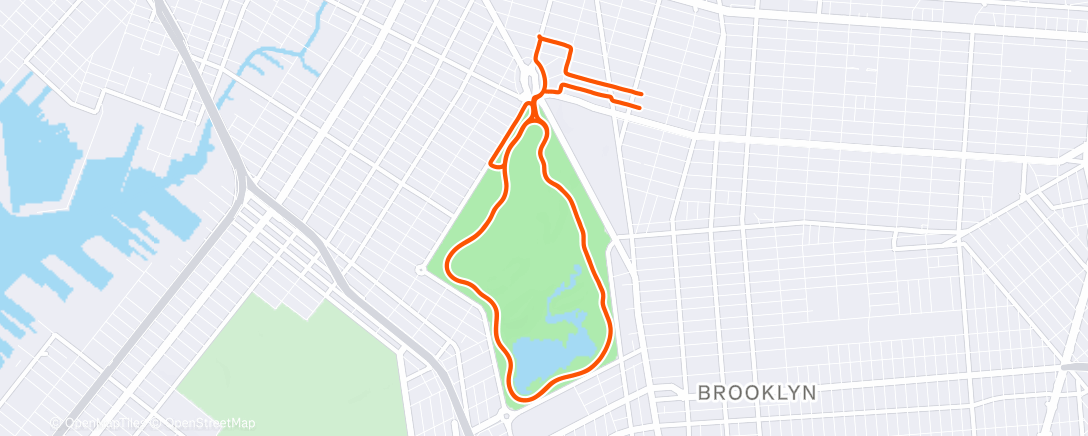 Map of the activity, Afternoon Ride