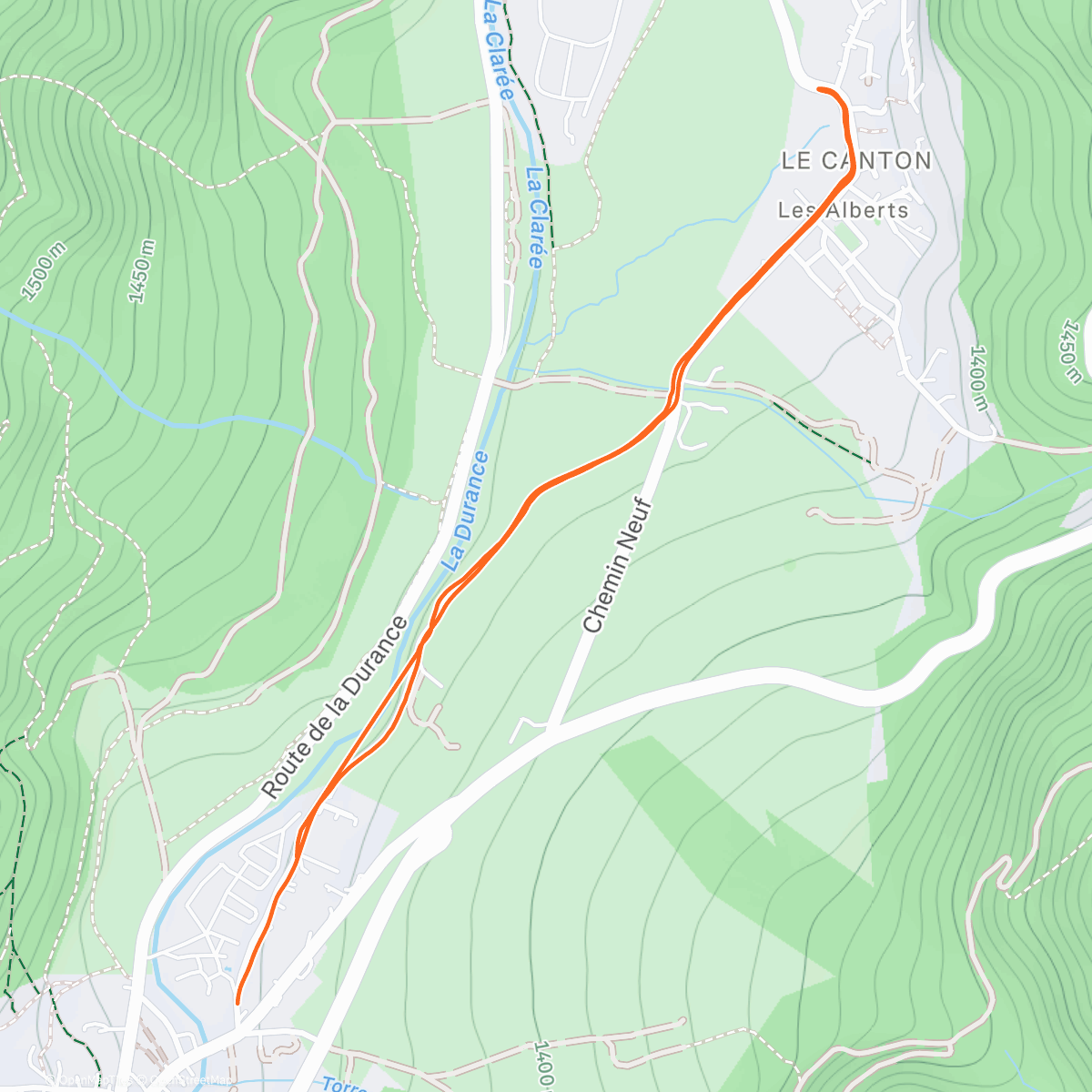 Карта физической активности (Plus beau run de ma life ! 💕💕)