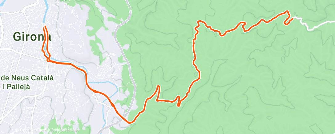 Map of the activity, Mr Happy and I 🤗