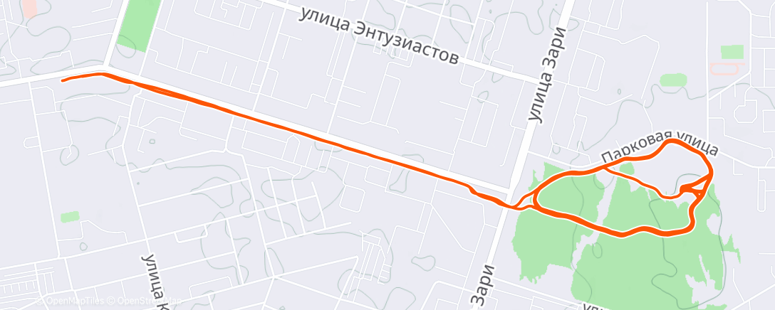 Map of the activity, Пихтовый холм