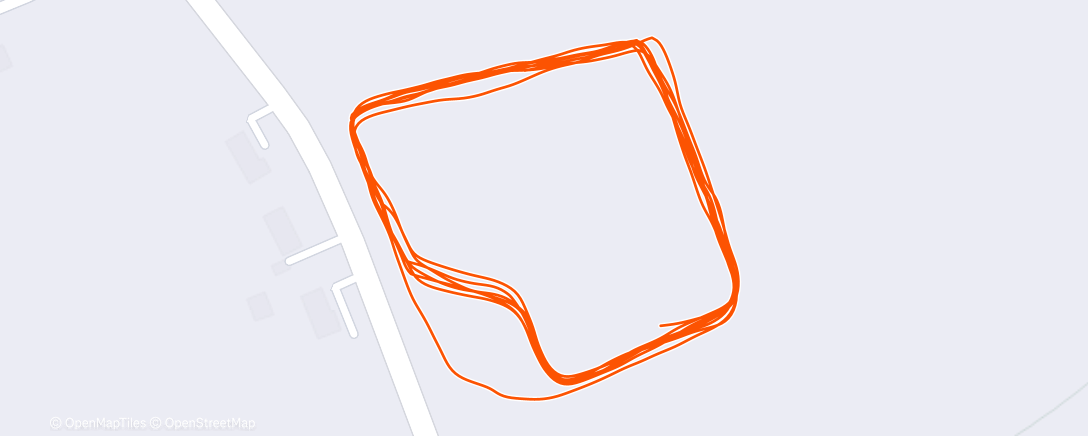 Map of the activity, Evening Walk