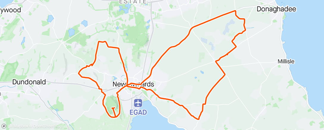 Map of the activity, After work spin