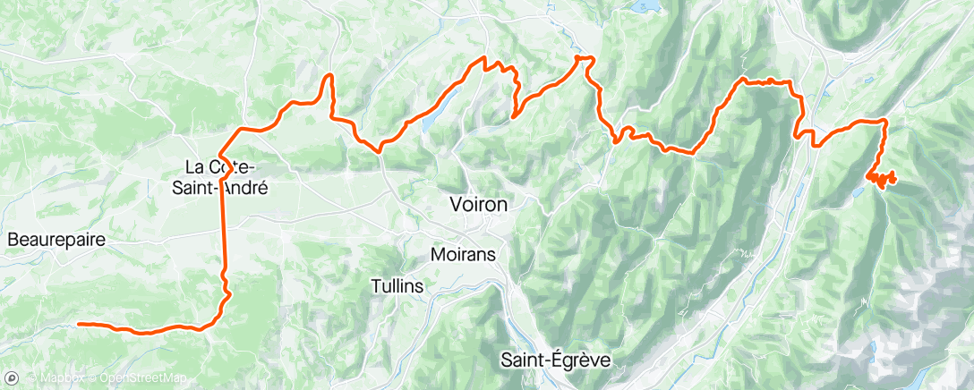 Map of the activity, Dauphinée 6 🫠