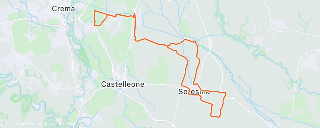 Карта физической активности (Prima loffia e poi il sole)