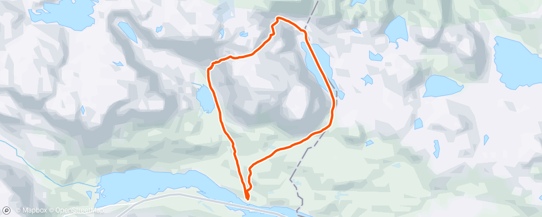 Map of the activity, Rundt store nup massivet