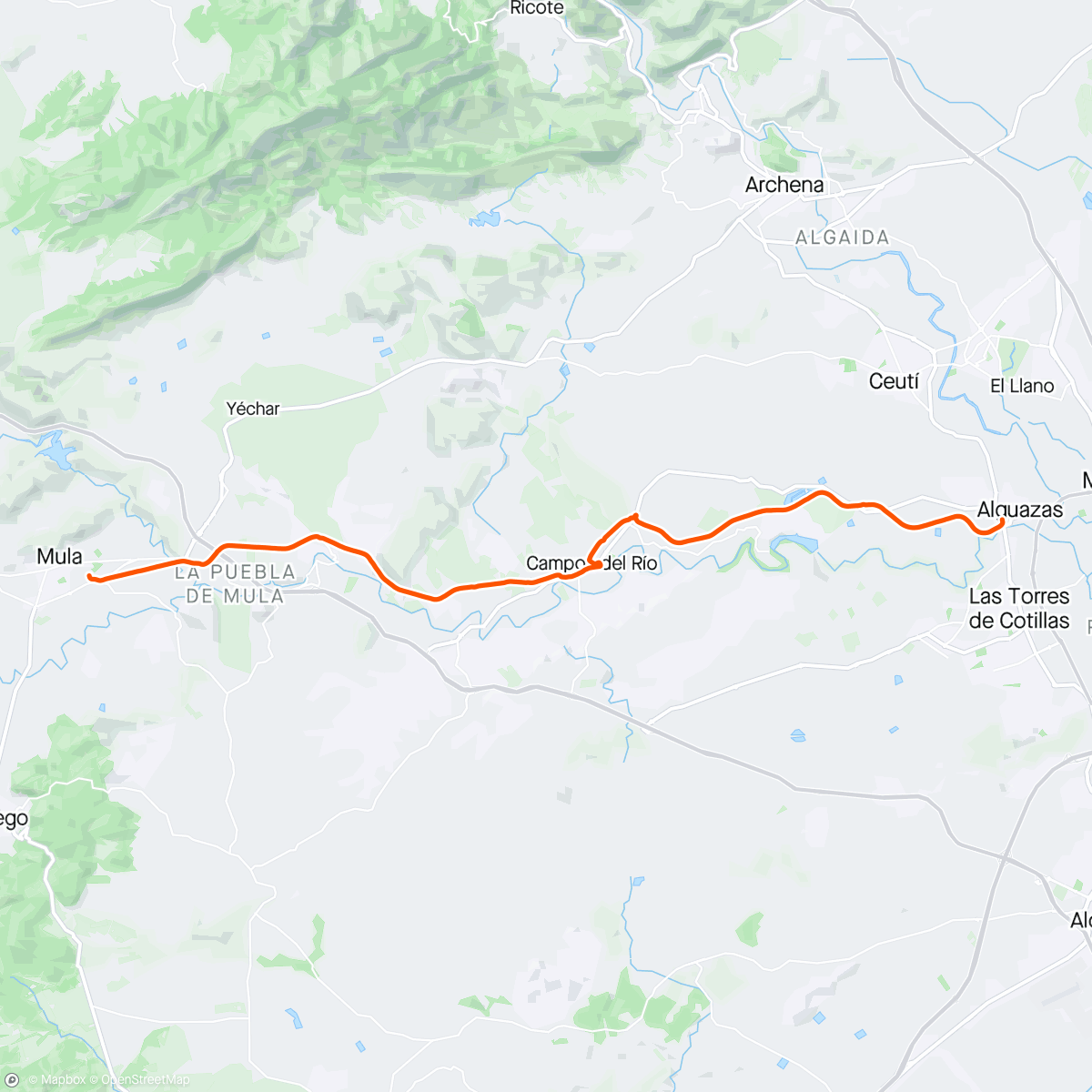 「Caminho de Levante ❤️」活動的地圖