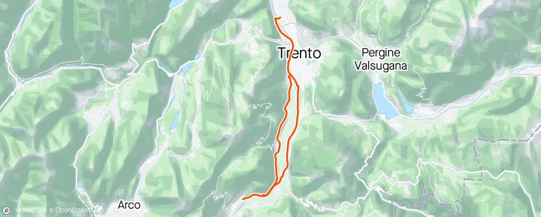 Map of the activity, Pomarolo A/R