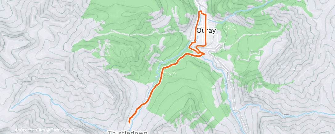 Map of the activity, The best and most brutal place for hills