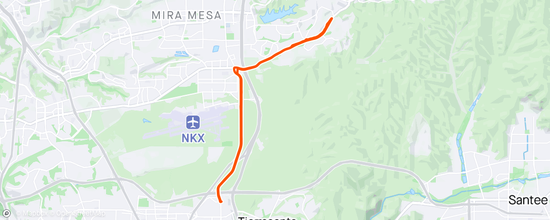 Map of the activity, Gravel Ride