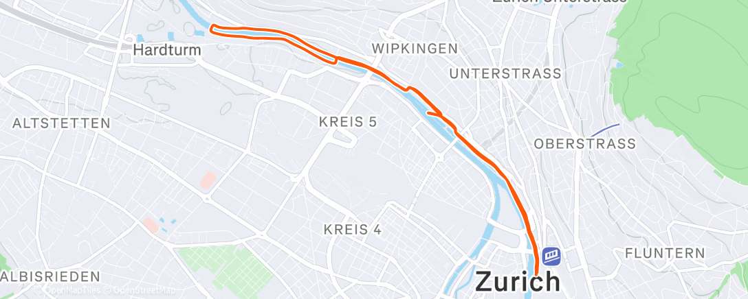 Карта физической активности (After work)