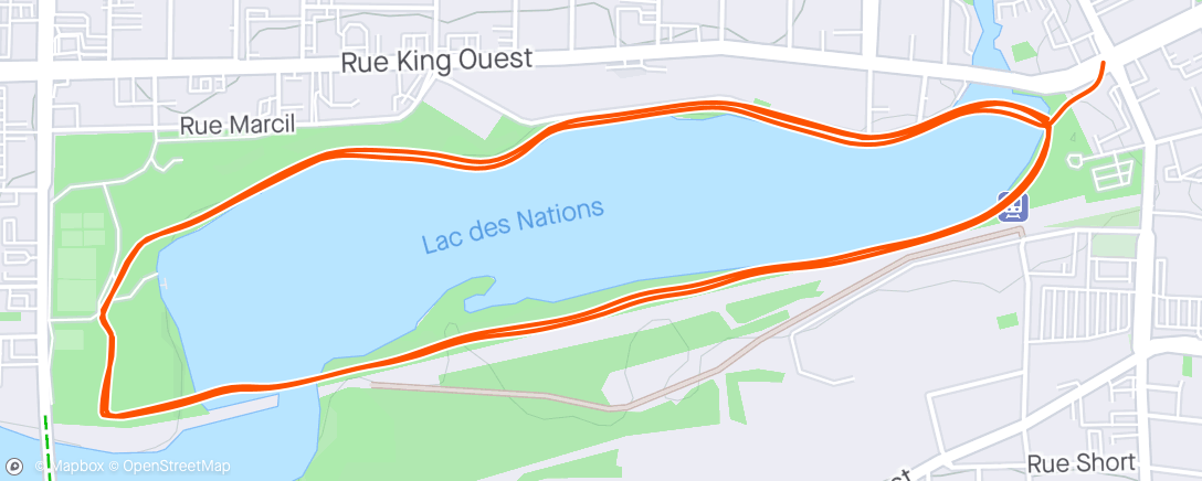 Map of the activity, avant dernier course-marche 🥳
