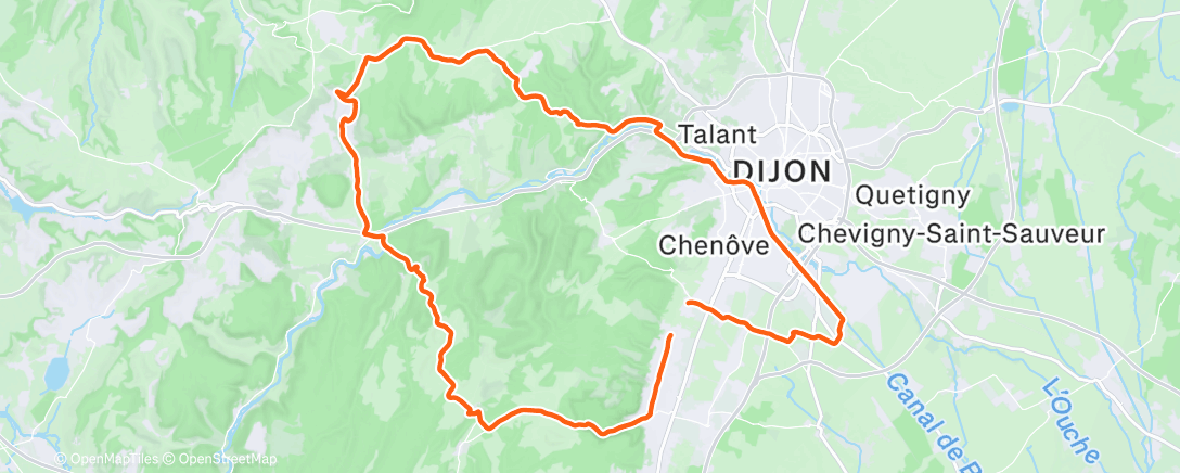 Map of the activity, Take out