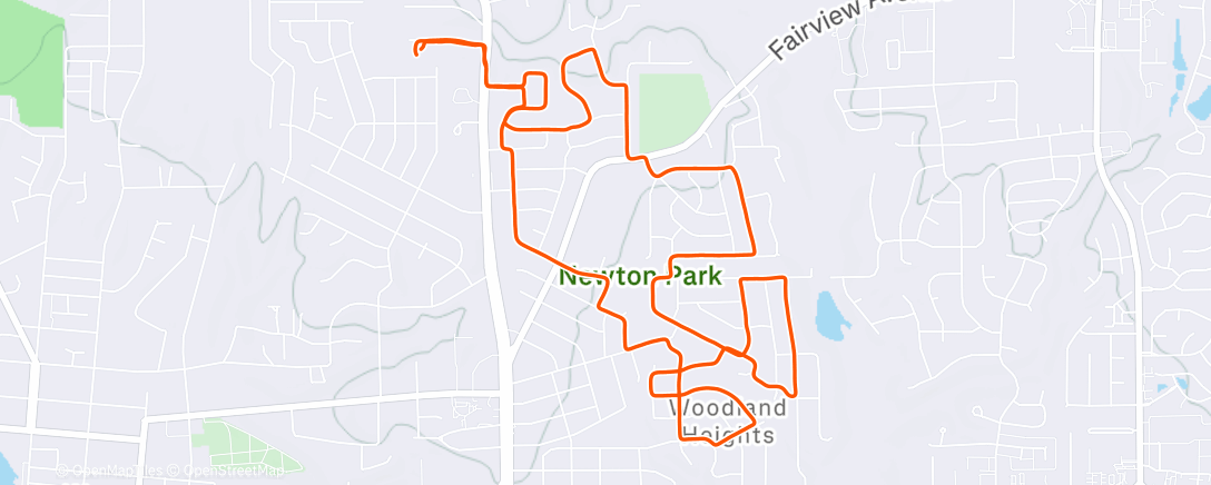 Map of the activity, Ankle so shot I need high-top road runners