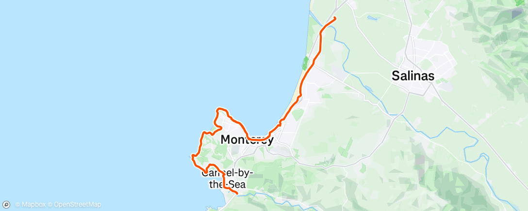 Map of the activity, #5437 Monterey