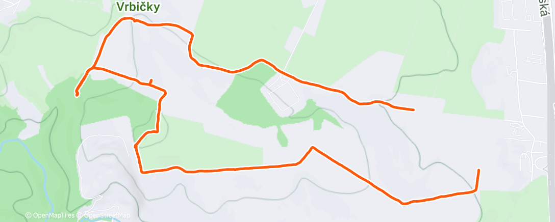 Карта физической активности (Morning Hike)