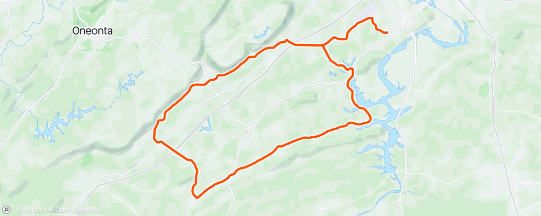 Map of the activity, Morning Ride: Eagle Rock Easter Classic 2024