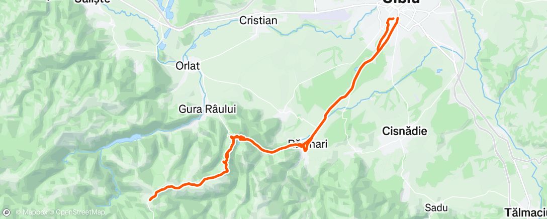 Map of the activity, SIUUUUUBIU